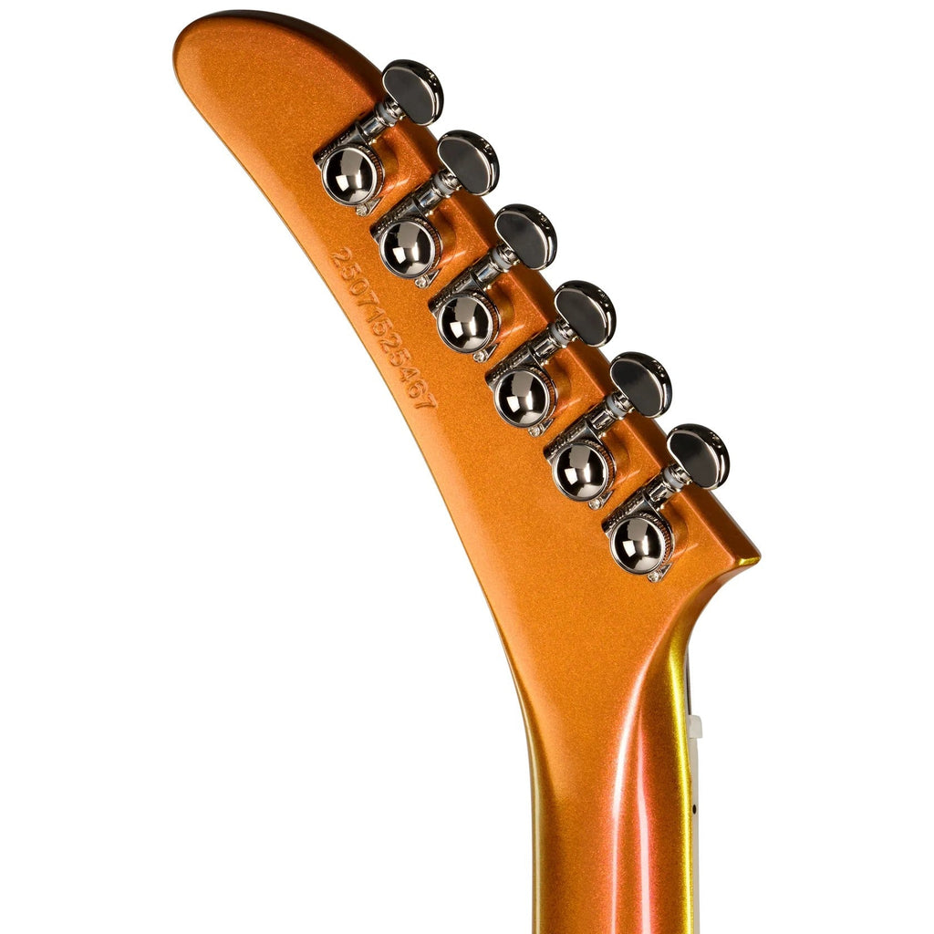 Epiphone Explorer Custom Futura Electric Guitar - Firestorm Shift - View 6 | MusicMarket