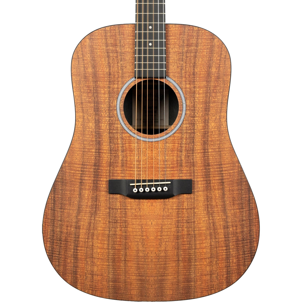 Martin D-X1E Koa Dreadnought Acoustic Electric Guitar - MusicMarket