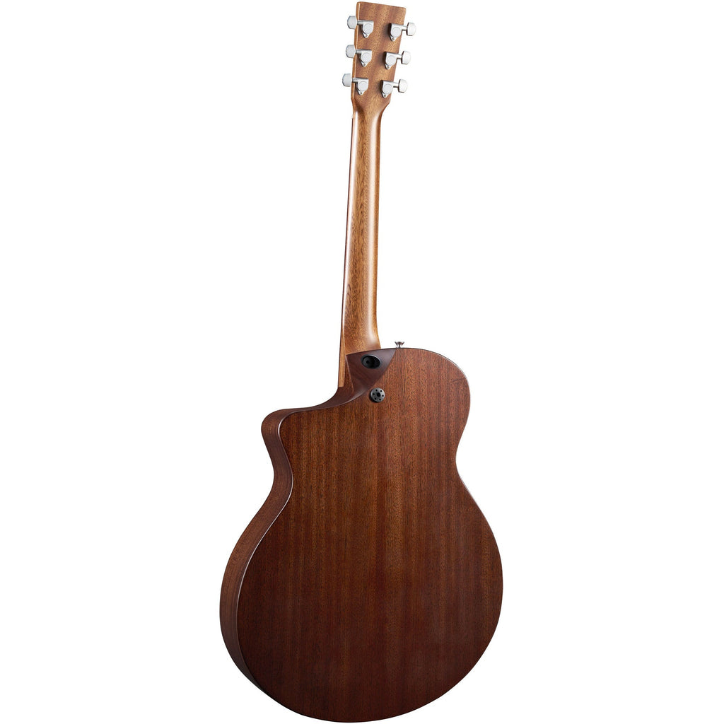 Martin SC-10E Modern Sapele Acoustic Electric Guitar - Dark Mahogany - View 3 | MusicMarket