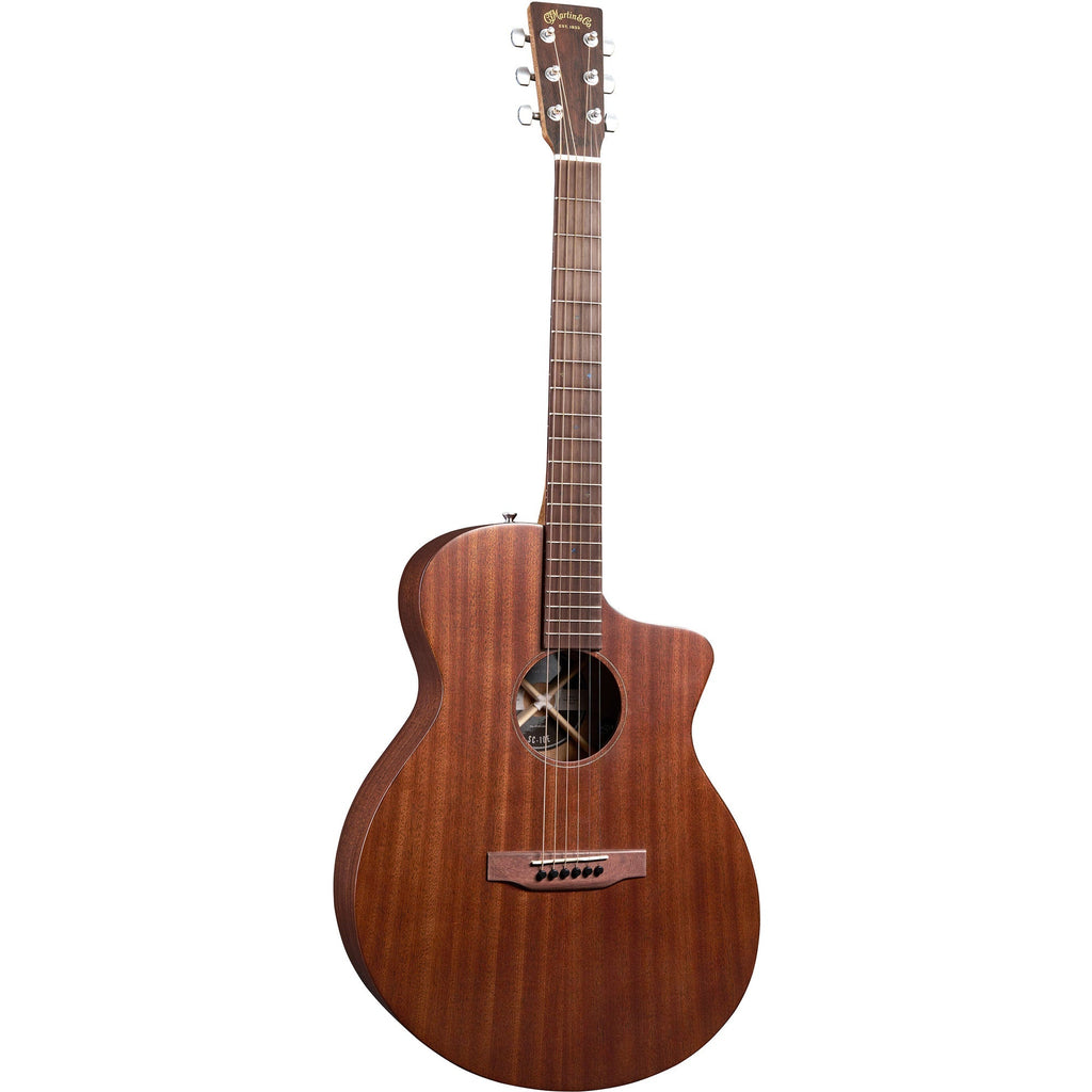 Martin SC-10E Modern Sapele Acoustic Electric Guitar - Dark Mahogany - View 2 | MusicMarket