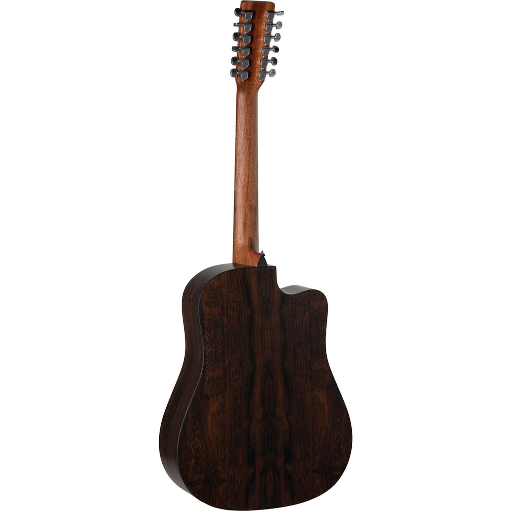 Martin DC-X2E Brazilian Left Handed 12-String Acoustic Electric Guitar - View 3 | MusicMarket