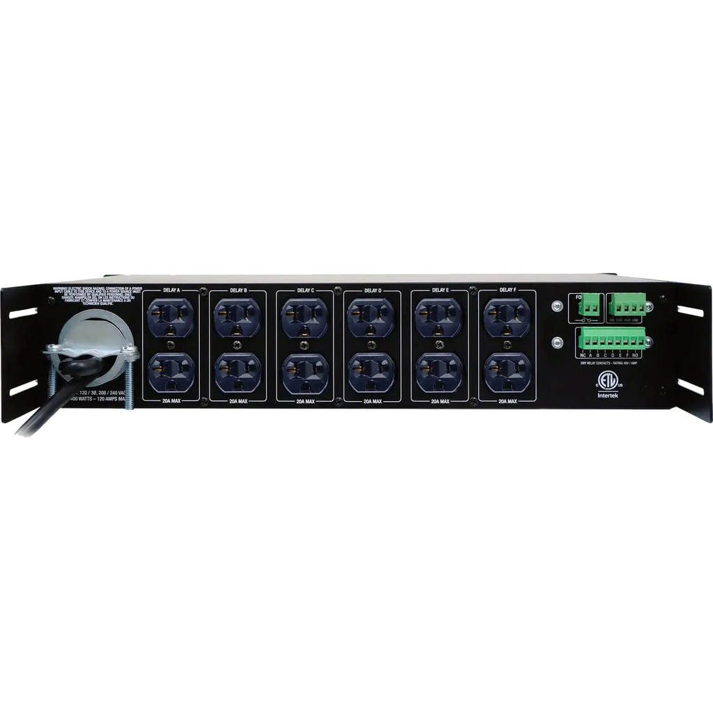 Furman ASD-120 2.0 Six-Channel Sequencing Power Distributor - View 3 | MusicMarket