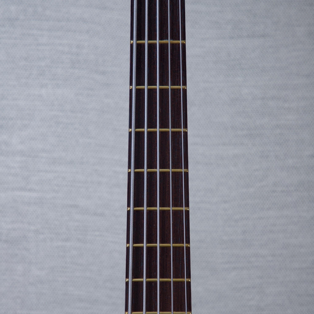 Warwick Corvette 5-String Electric Bass Guitar - Nirvana Black Transparent Satin - #GPS E 013106-24 - View 4 |