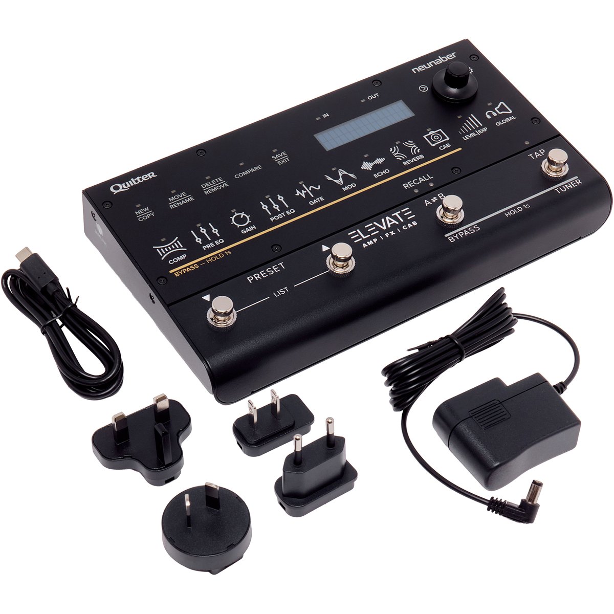 Quilter Elevate Intuitive Guitar Engine Multi-Effects Pedal - View 13 | MusicMarket