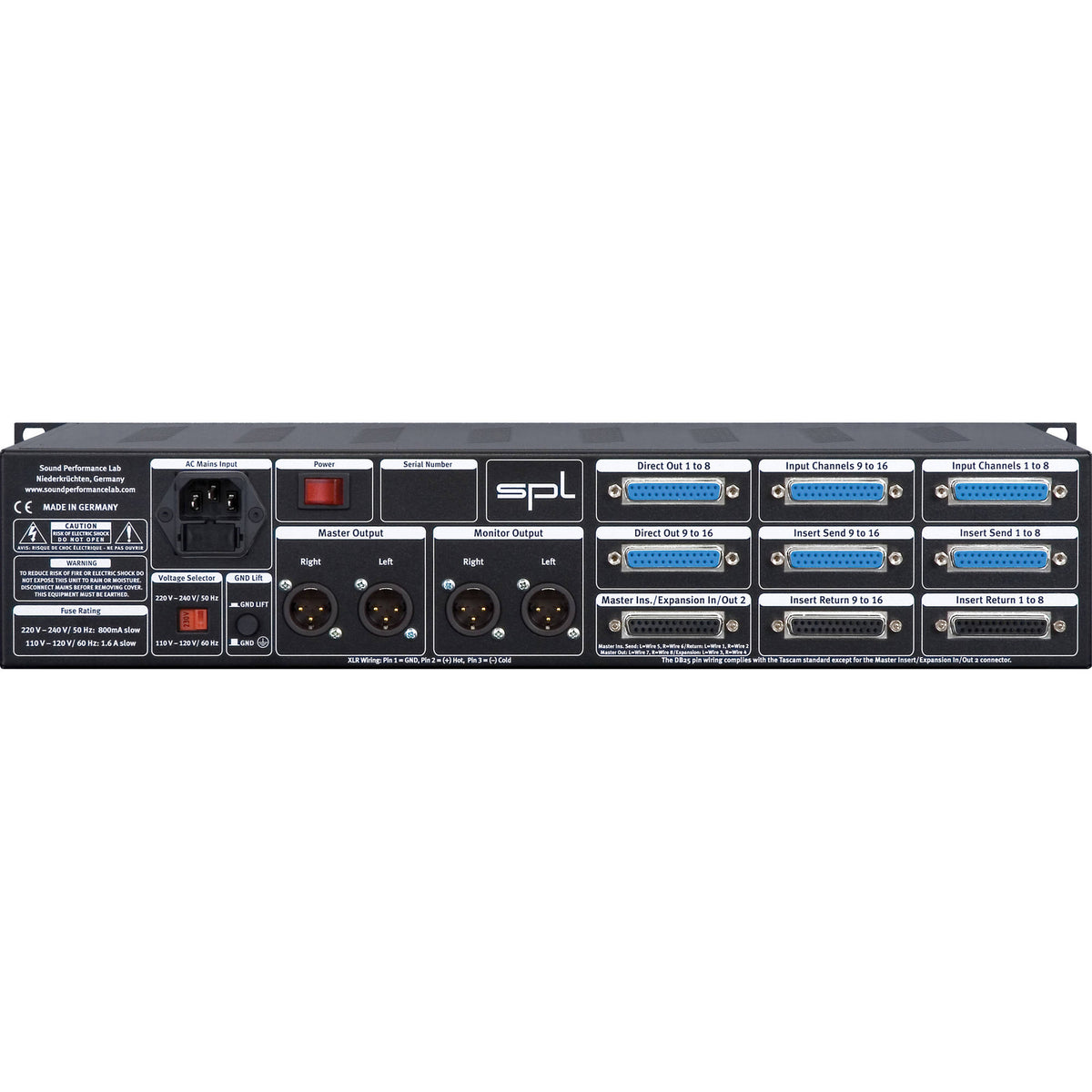 SPL MixDream Model 2384 16x2 Analog Summing Mixer - View 2 | MusicMarket