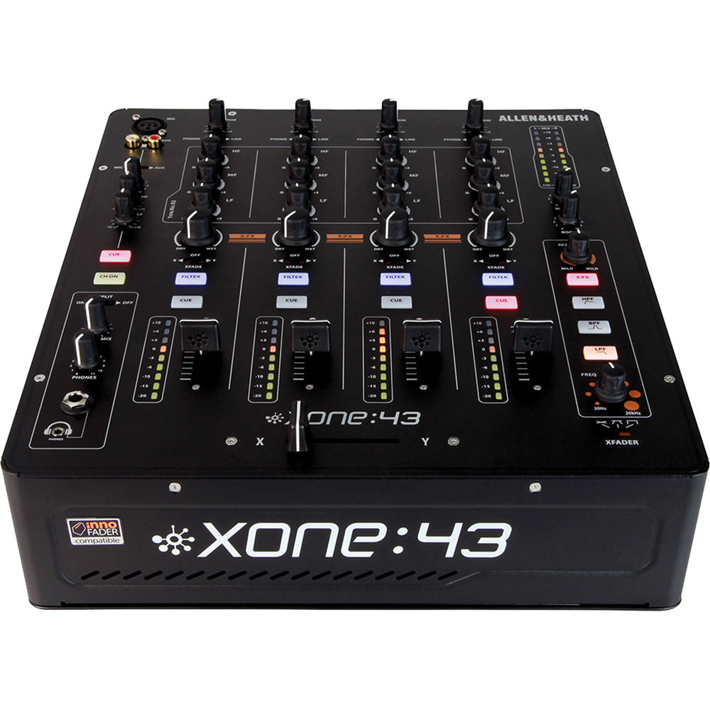 Allen & Heath XONE:43 DJ Mixer - View 2 | MusicMarket