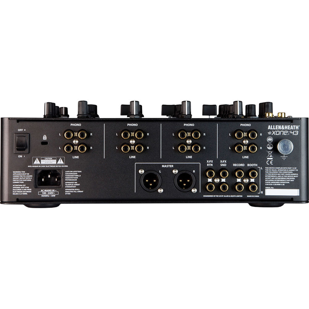 Allen & Heath XONE:43 DJ Mixer - View 4 | MusicMarket