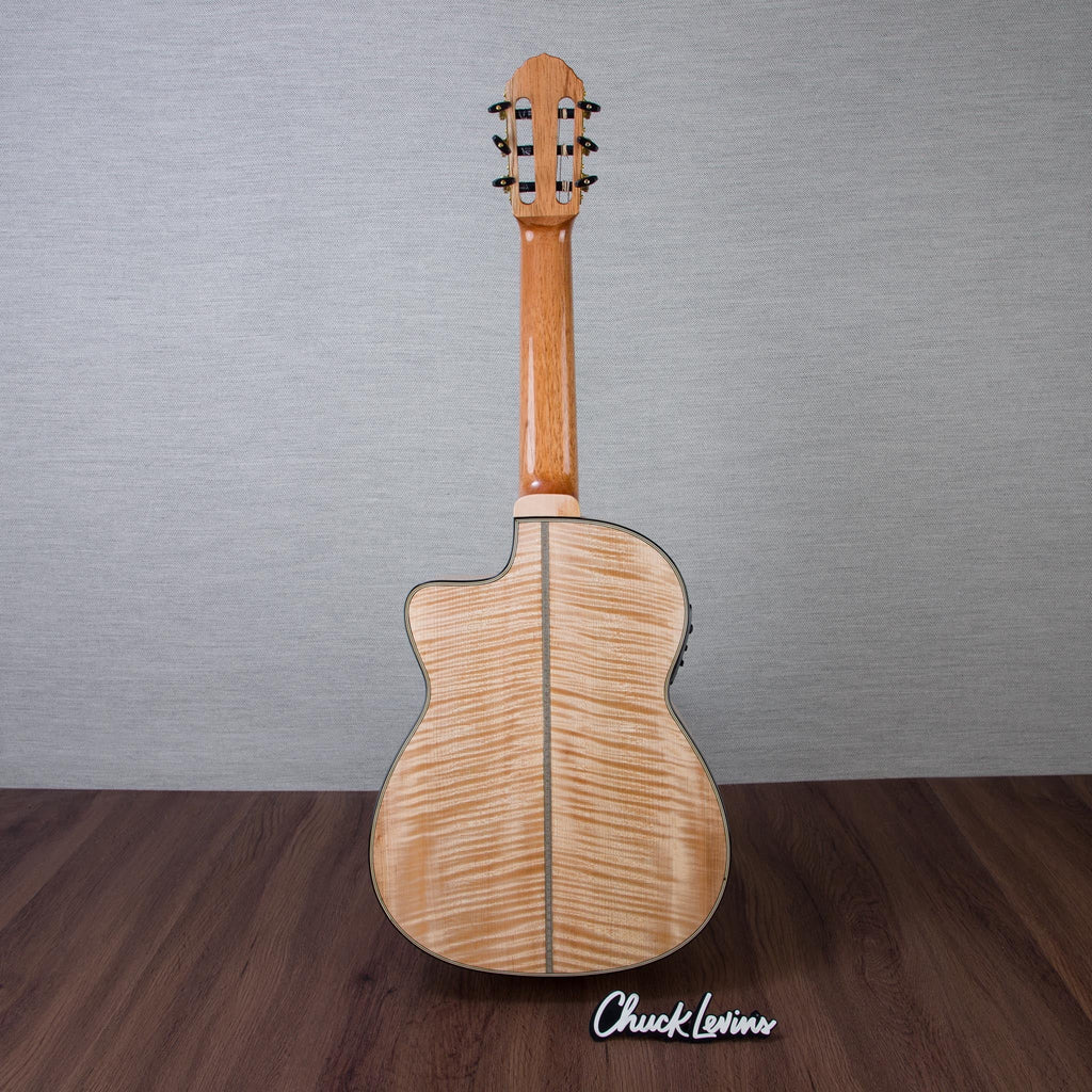 Arce AR5-3-CE-SP Maple/Spruce Acoustic Electric Requinto - #0118 - View 7 | MusicMarket