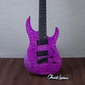 Legator N7FSS Ninja Super Shred Multiscale 7-String Electric Guitar - Satin Purple QM - #IM25090095 - MusicMarket