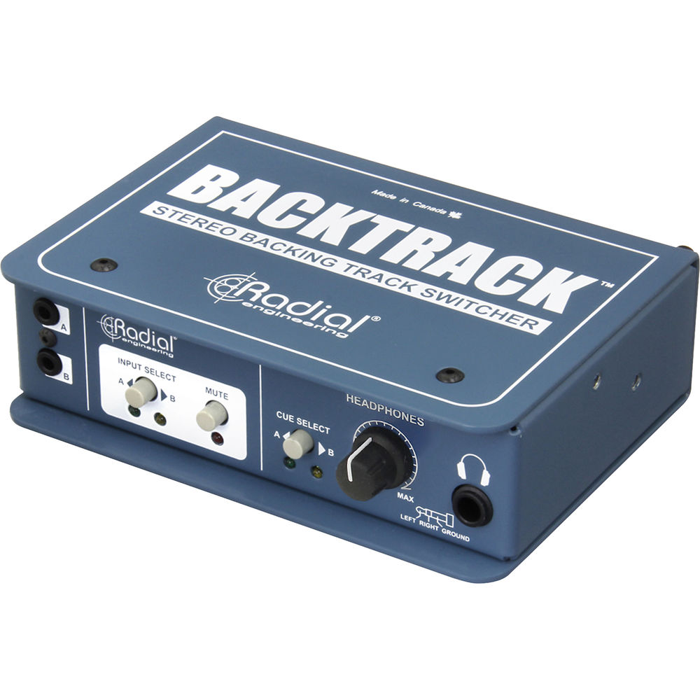 Radial Engineering Backtrack Stereo Audio Switcher - View 2 | MusicMarket
