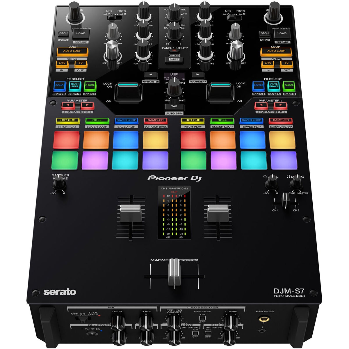 Pioneer DJM-S7 2 Channel DJ Mixer - View 2 | MusicMarket