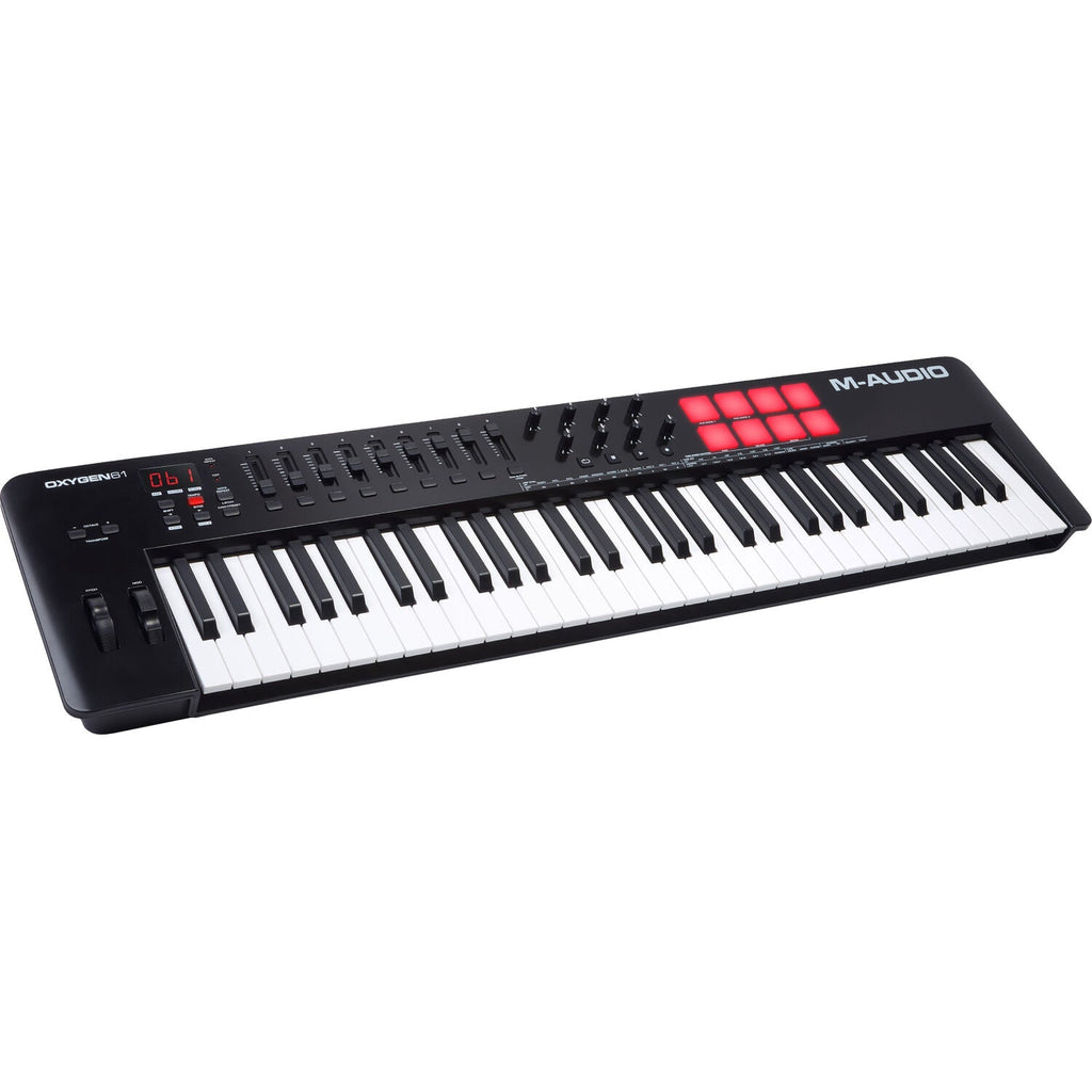 M-Audio Oxygen 61-Key USB MIDI Keyboard Controller - View 2 | MusicMarket