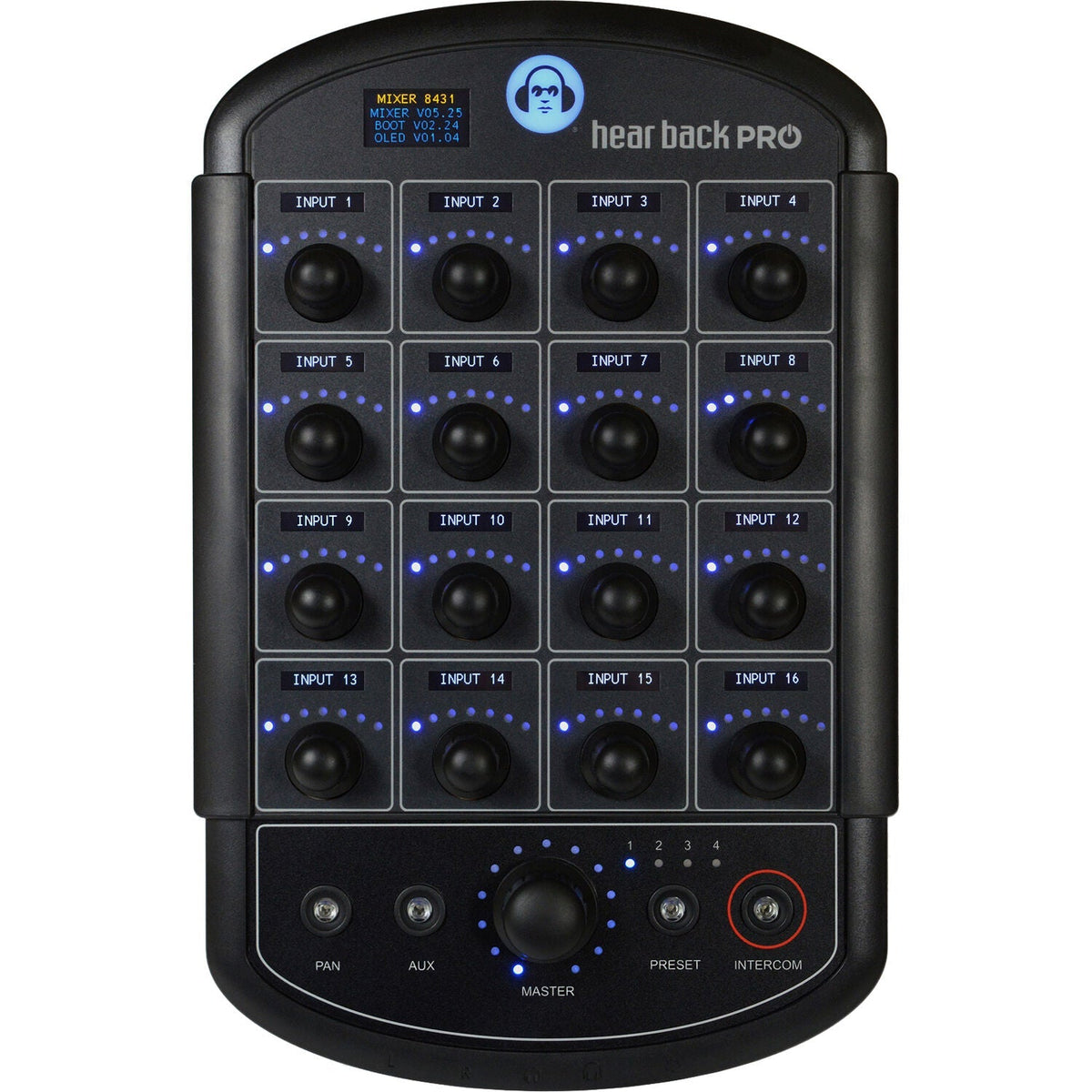 Hear Technologies Hear Back PRO Personal Monitor Mixer with PRO Digital Overlay - MusicMarket