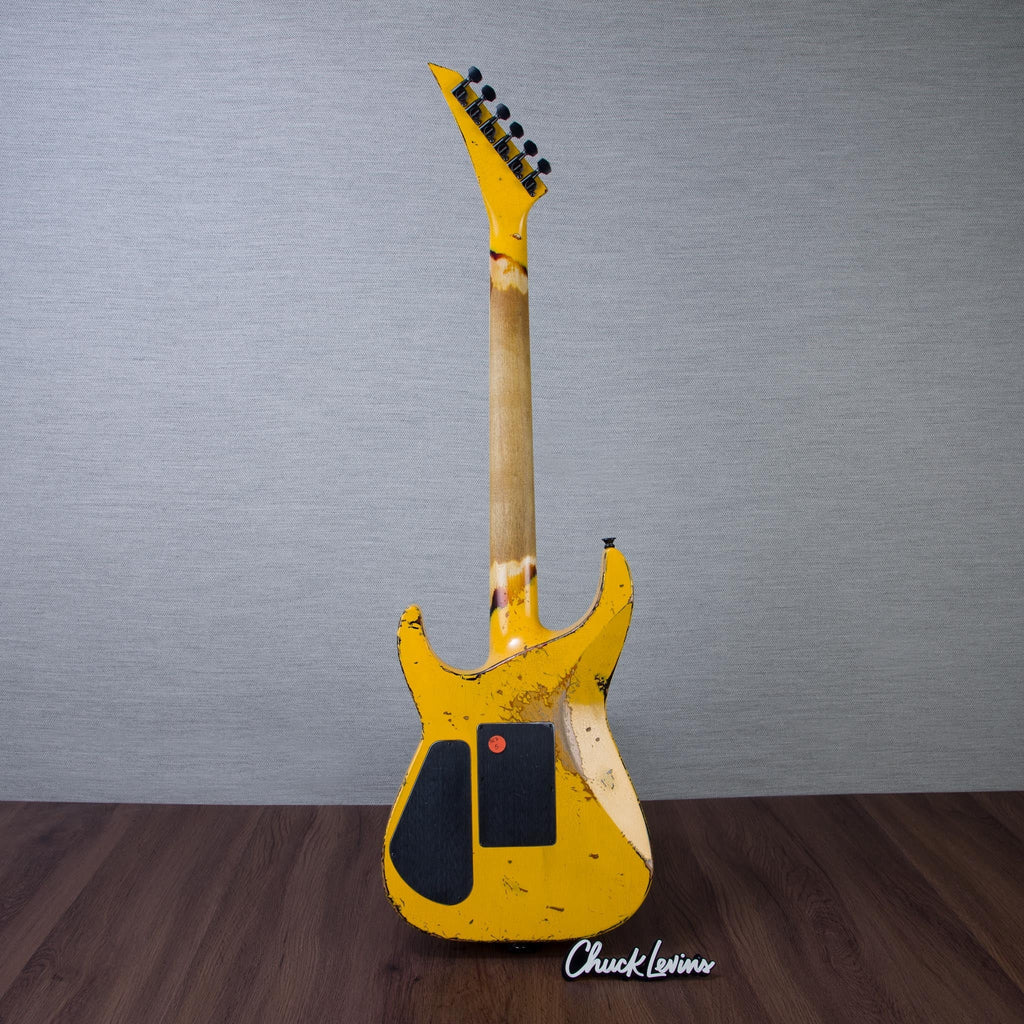 Jackson Custom Shop USA Special Edition Soloist Electric Guitar - Taxi Cab Yellow - #J11313 - View 6 | MusicMarket