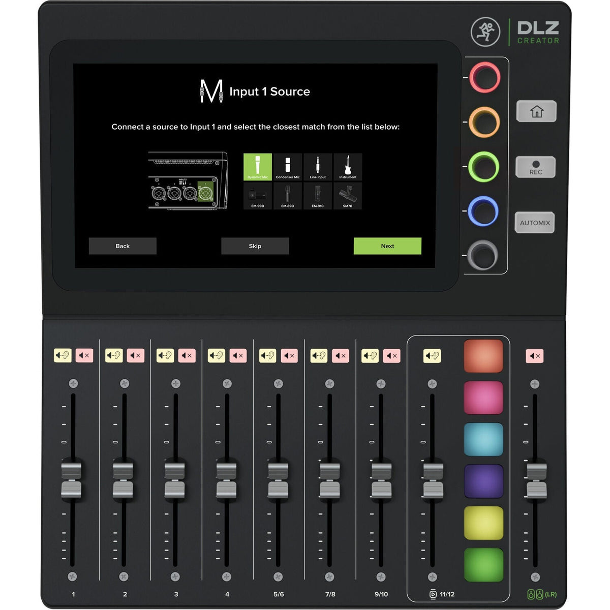 Mackie DLZ Creator 12 Channel Mixer - MusicMarket
