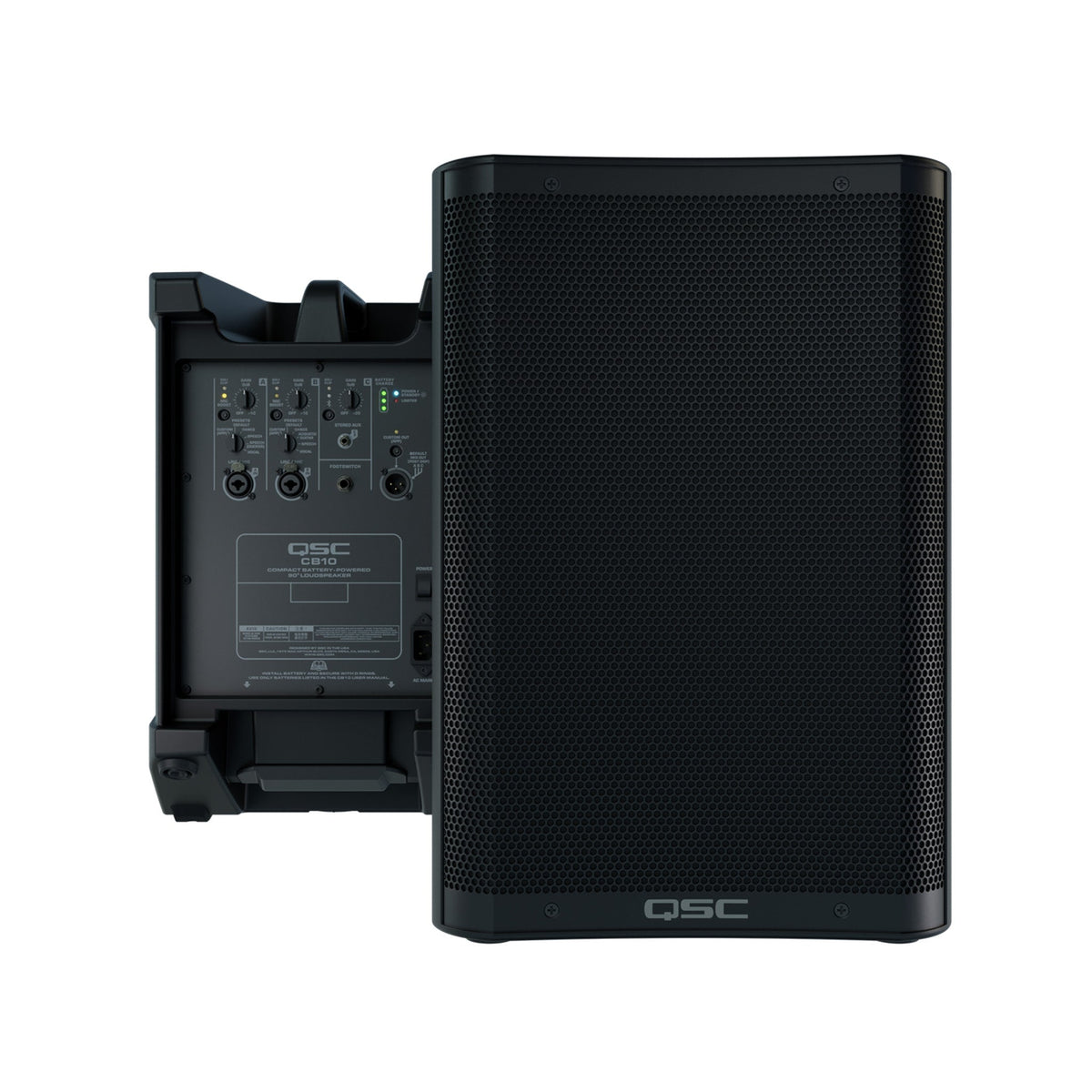 QSC CB10 10-Inch Battery Powered Loudspeaker - Open Box, Mint - View 19 | MusicMarket