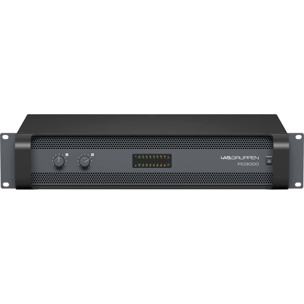 Lab Gruppen PD3000 Two-Channel 3000W Power Amplifier with SM-GO Power Management - View 2 | MusicMarket