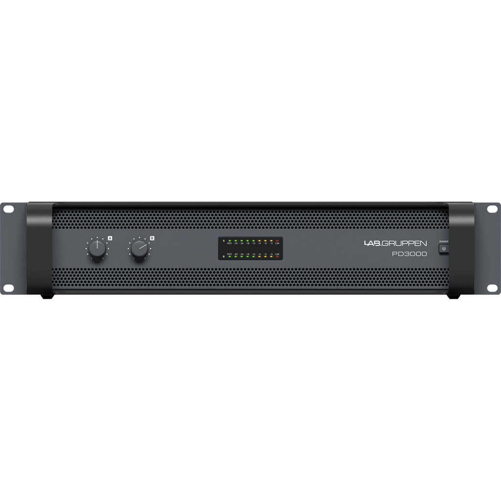 Lab Gruppen PD3000 Two-Channel 3000W Power Amplifier with SM-GO Power Management - MusicMarket