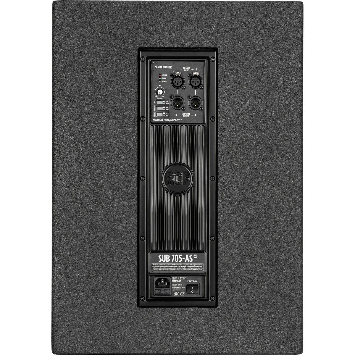 RCF SUB 705-AS MK3 15" Active Subwoofer - View 3 | MusicMarket