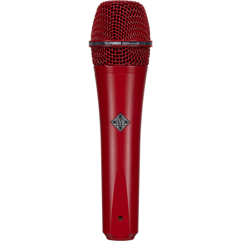 Telefunken M80 Supercardioid Dynamic Handheld Vocal Microphone, Red - MusicMarket
