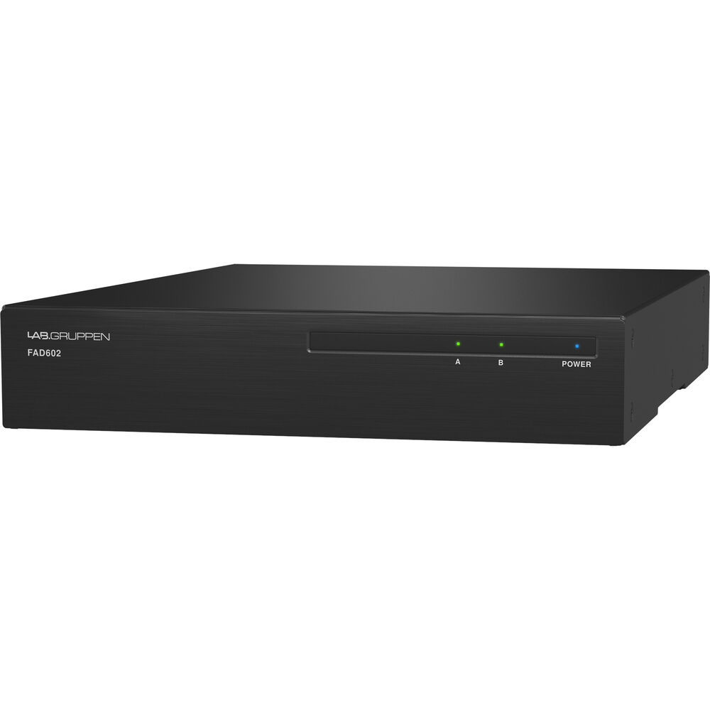 Lab Gruppen FAD602 Commercial 60W Amplifier with Direct-Drive Technology - View 3 | MusicMarket