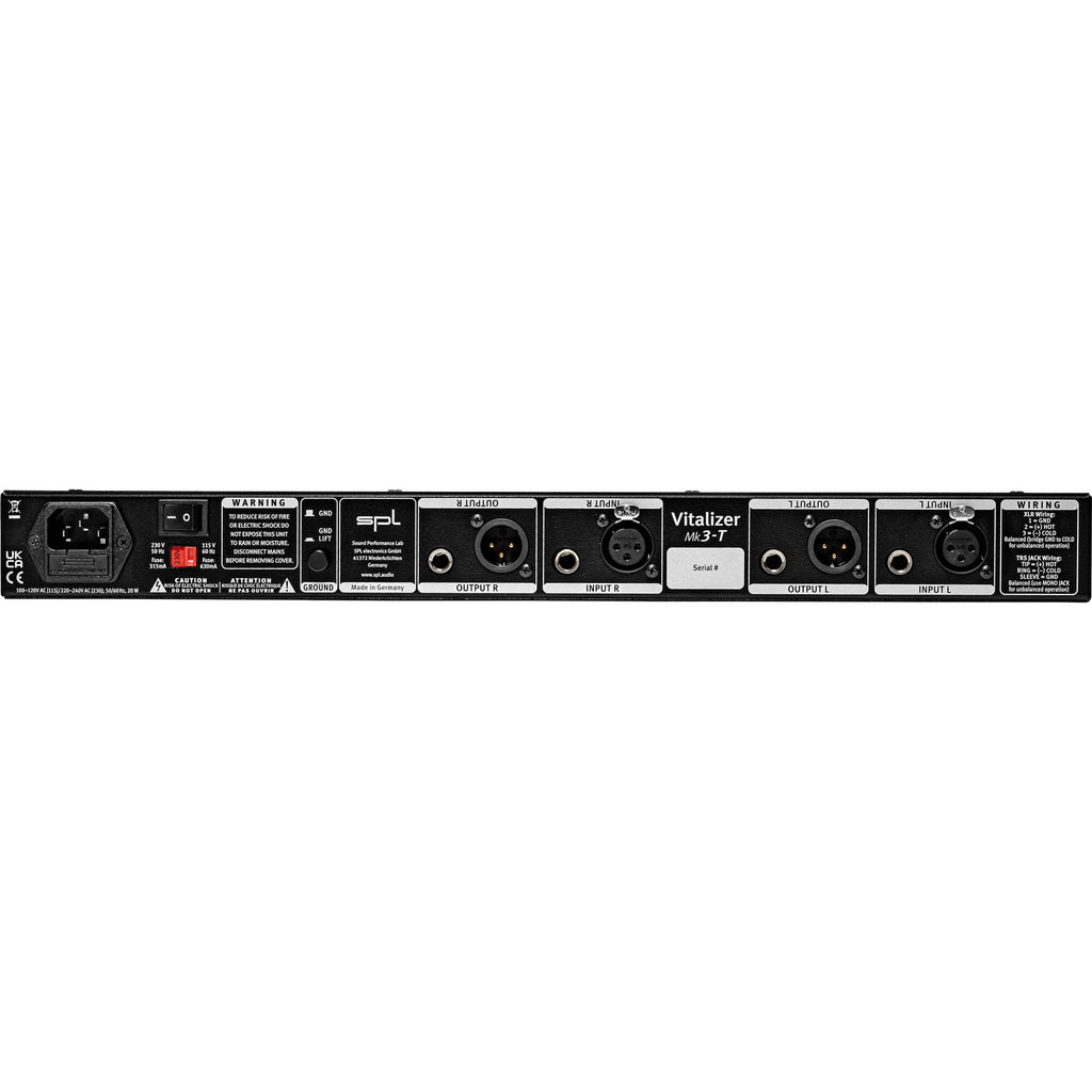 SPL Vitalizer MK3-T Stereo Harmonic Exciter - View 2 | MusicMarket
