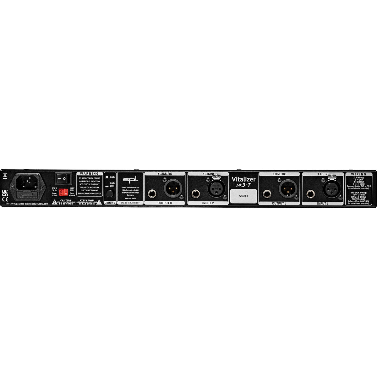 SPL Vitalizer MK3-T Stereo Harmonic Exciter - View 2 | MusicMarket