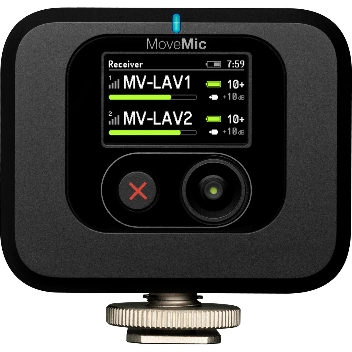 Shure MoveMic Wireless Microphone Receiver for Cameras & Mobile Devices - MusicMarket