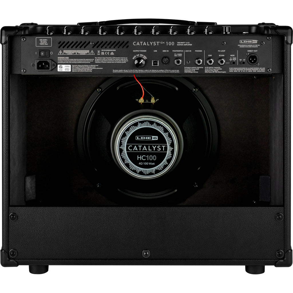 Line 6 CATALYST CX 100 100W 1x12" Combo Amplifier - View 5 | MusicMarket