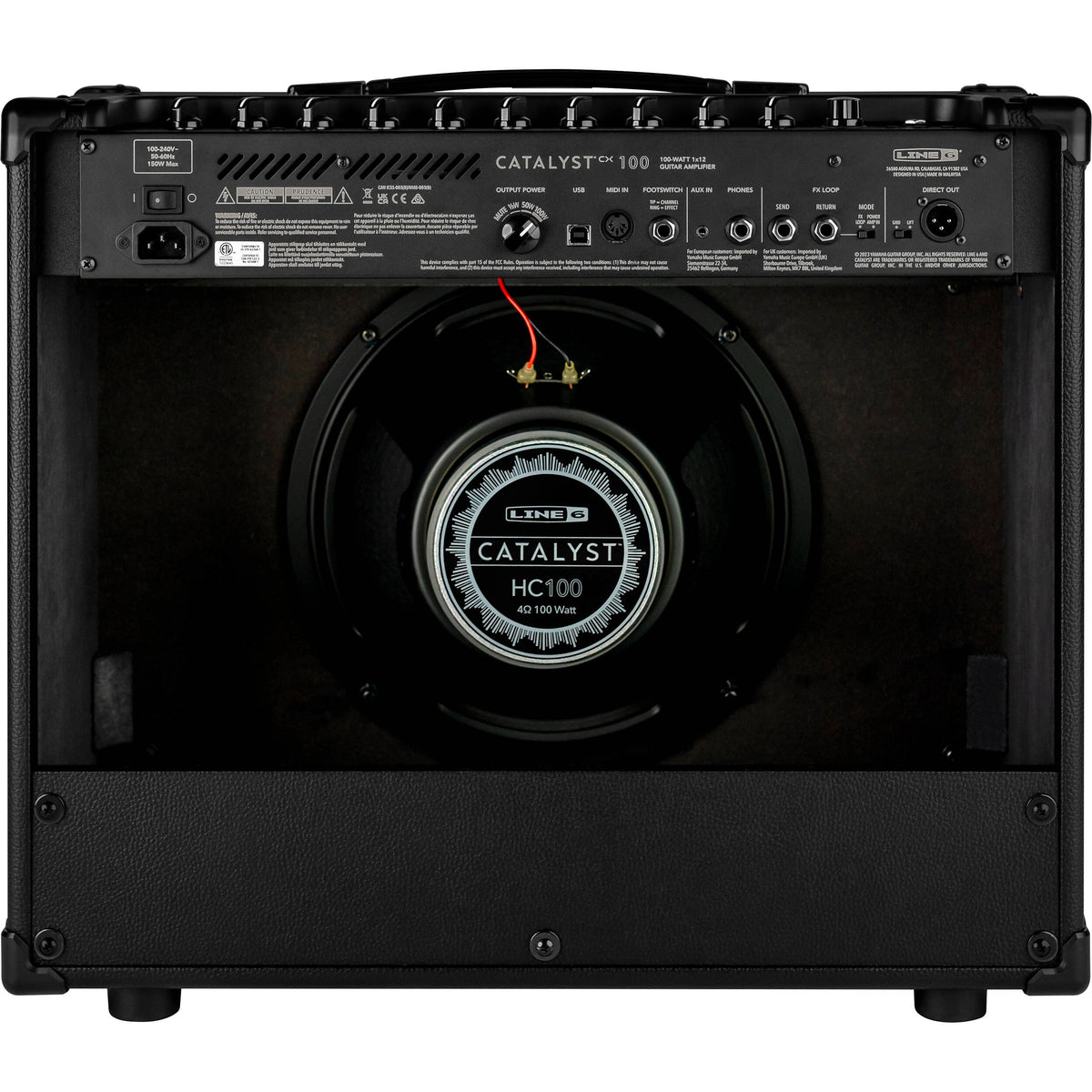 Line 6 CATALYST CX 100 100W 1x12" Combo Amplifier - View 5 | MusicMarket