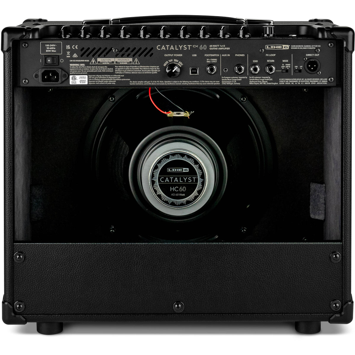 Line 6 CATALYST CX 60 60W 1x12 Combo Amplifier - View 4 | MusicMarket