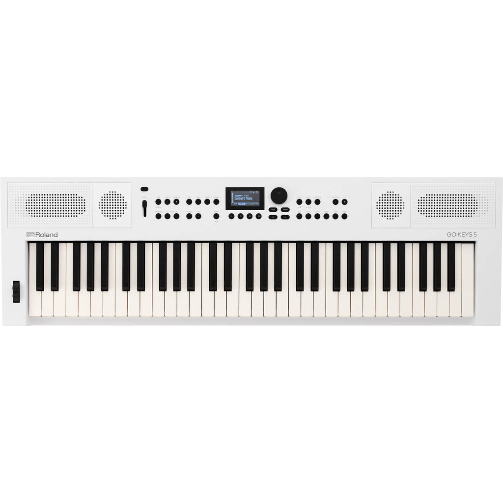 Roland GO:KEYS 5 Keyboard - White - MusicMarket