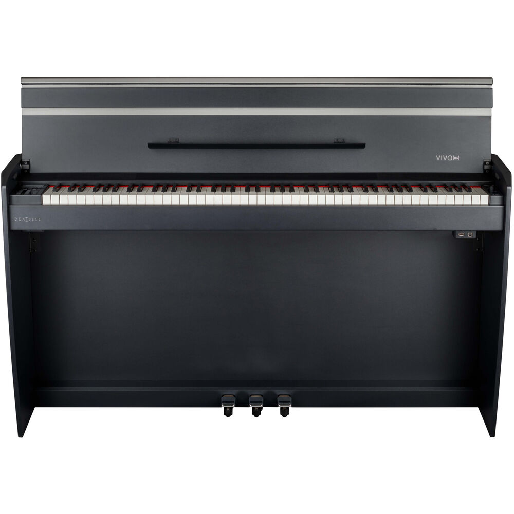Dexibell VIVO H6 Digital Upright Piano with Bench (Matte Black) - MusicMarket