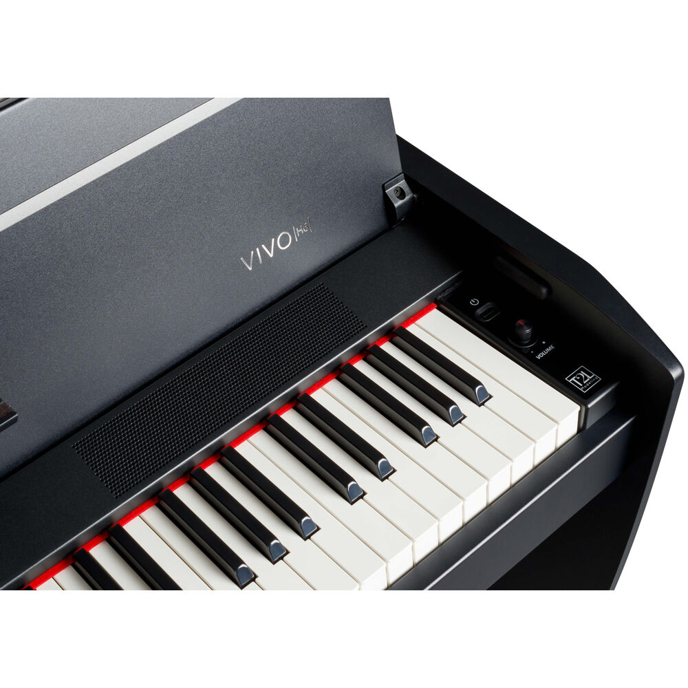 Dexibell VIVO H6 Digital Upright Piano with Bench (Matte Black) - View 6 | MusicMarket