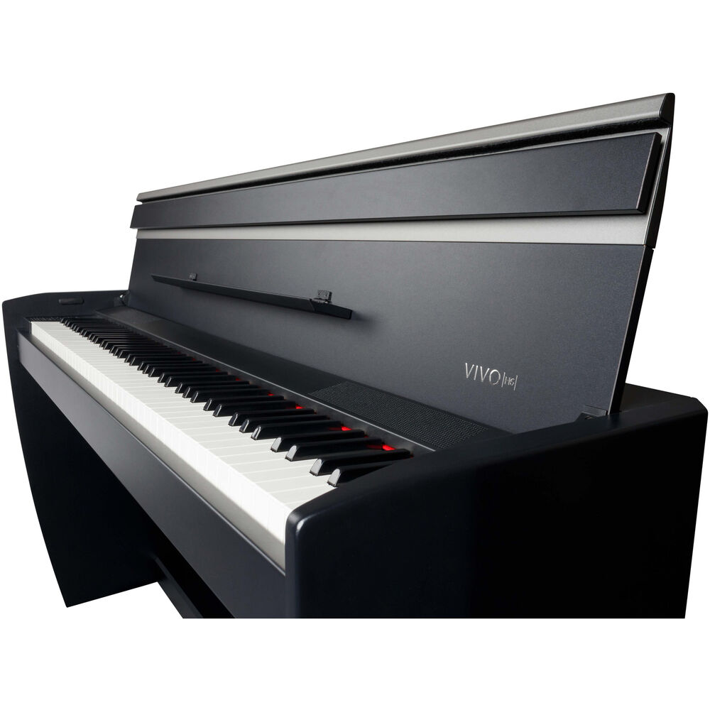 Dexibell VIVO H6 Digital Upright Piano with Bench (Matte Black) - View 4 | MusicMarket
