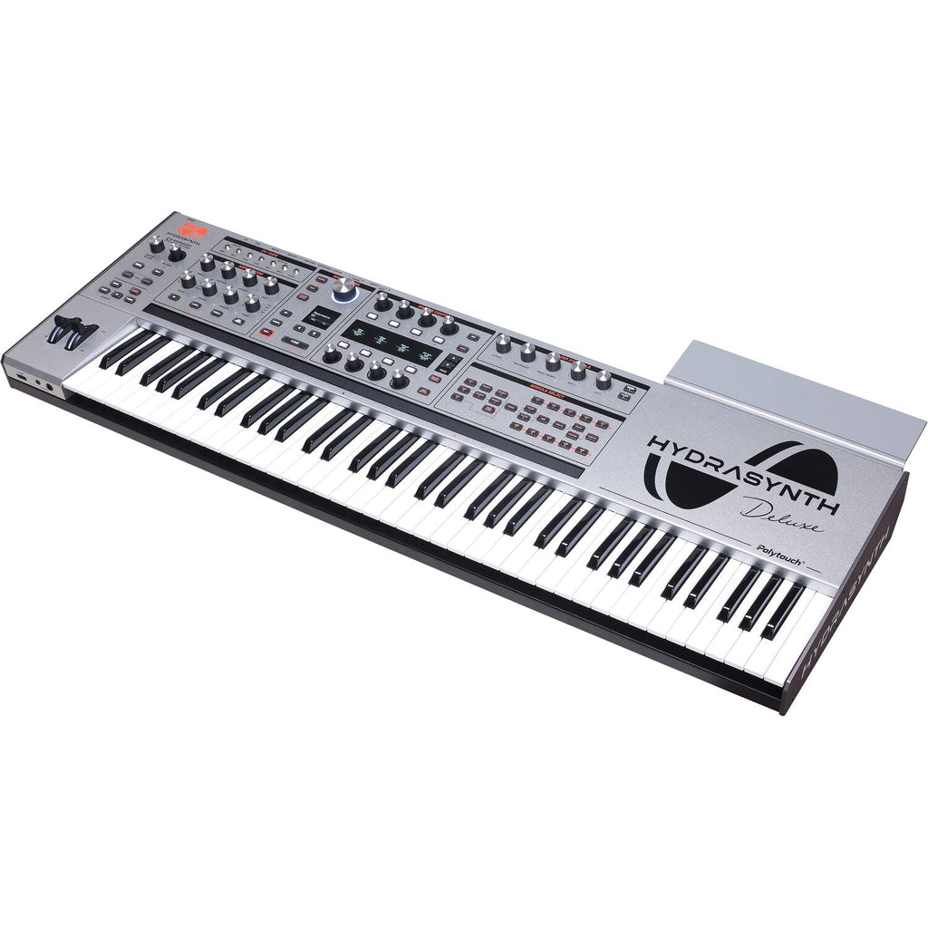ASM Hydrasynth Deluxe Synthesizer - Limited-Edition Silver - View 4 | MusicMarket