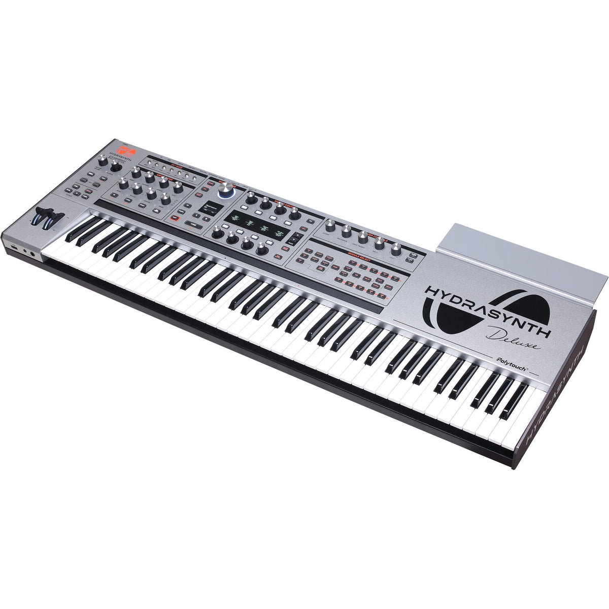 ASM Hydrasynth Deluxe Synthesizer - Limited-Edition Silver - View 4 | MusicMarket