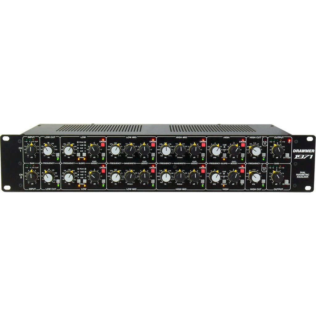 Drawmer 1971 Dual 4 Band Parametric EQ - View 2 | MusicMarket