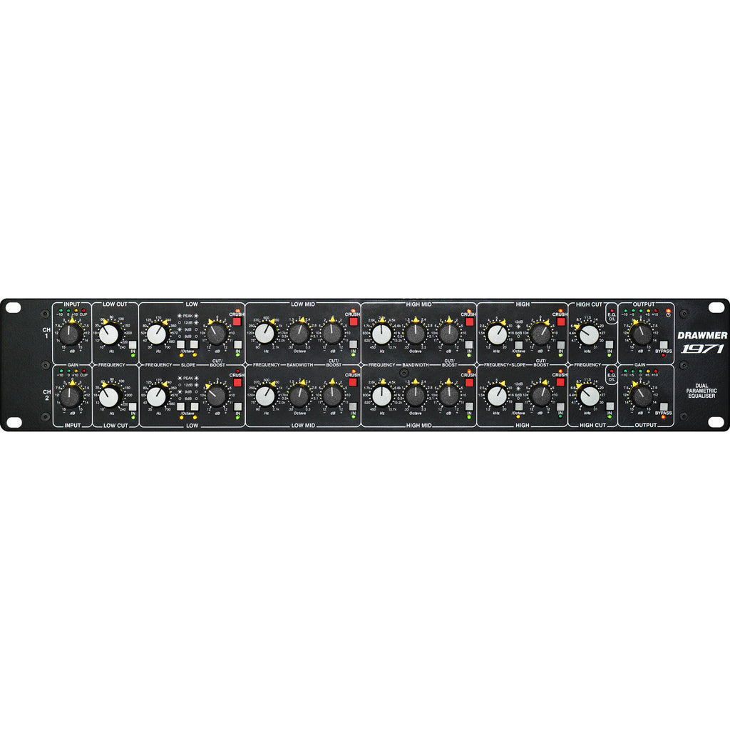 Drawmer 1971 Dual 4 Band Parametric EQ - MusicMarket