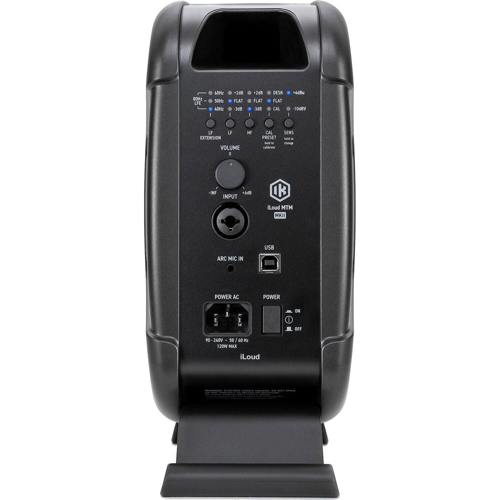 IK Multimedia iLoud MTM MKII Powered Studio Monitor - Black, Single - View 5 | MusicMarket