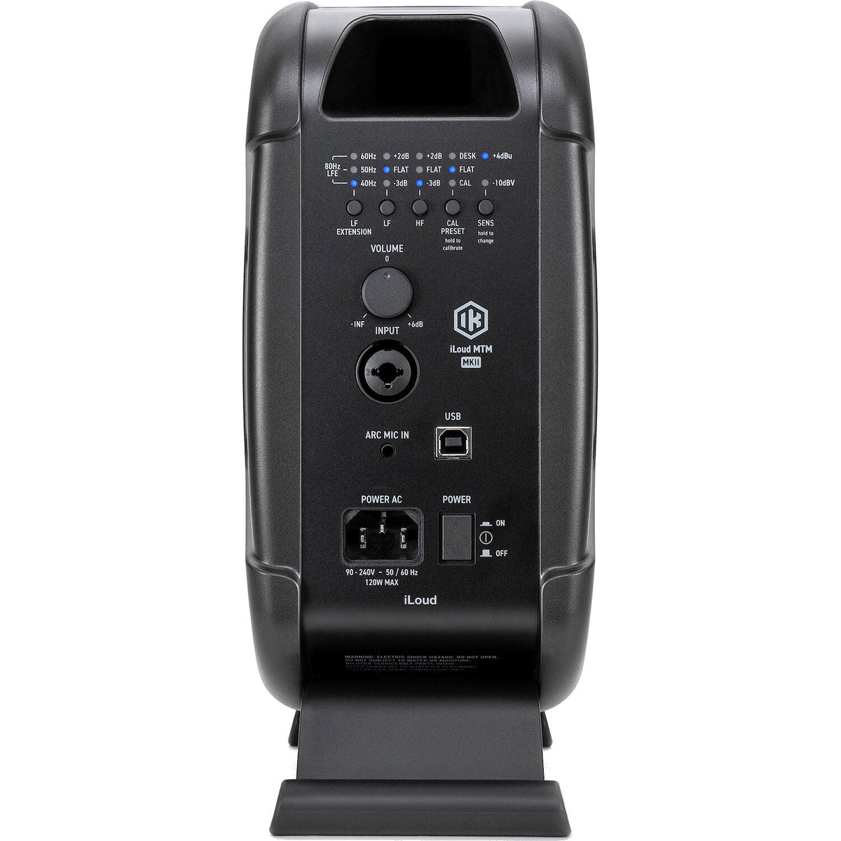 IK Multimedia iLoud MTM MKII High Resolution Compact Studio Monitor -Black, Pair - View 6 | MusicMarket