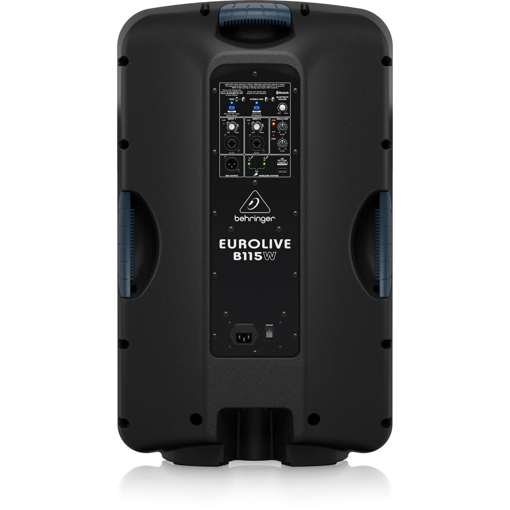 Behringer Eurolive B115W Active 2-Way 15" PA Speaker System with Bluetooth - View 3 | MusicMarket