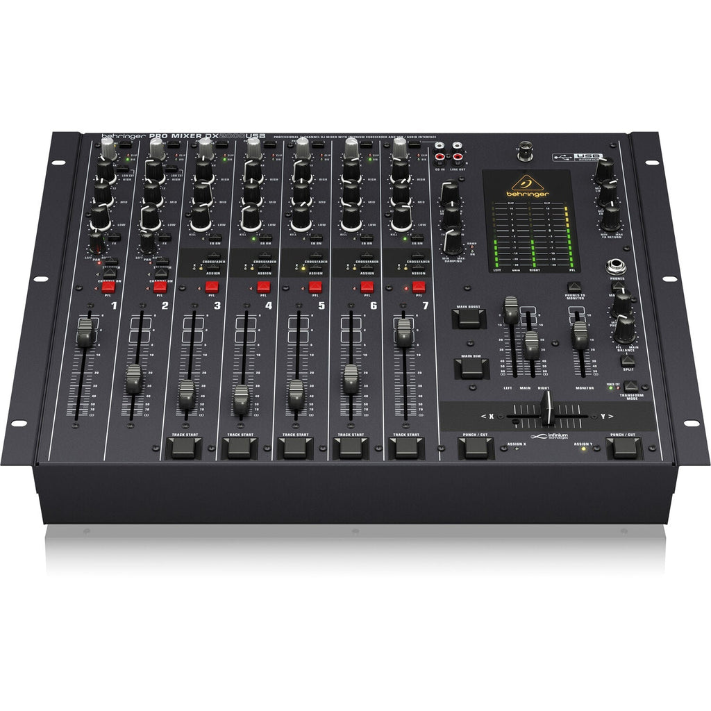 Behringer DX2000USB Professional 7-Channel DJ Mixer - View 4 | MusicMarket