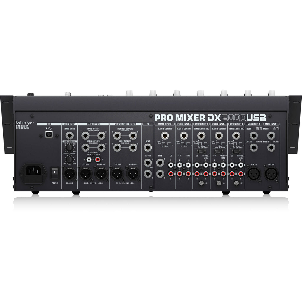 Behringer DX2000USB Professional 7-Channel DJ Mixer - View 5 | MusicMarket