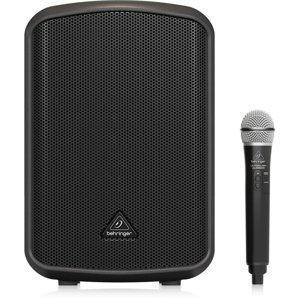 Behringer MPA200BT Battery-Powered 8" PA Speaker with Handheld Wireless System & Bluetooth - MusicMarket