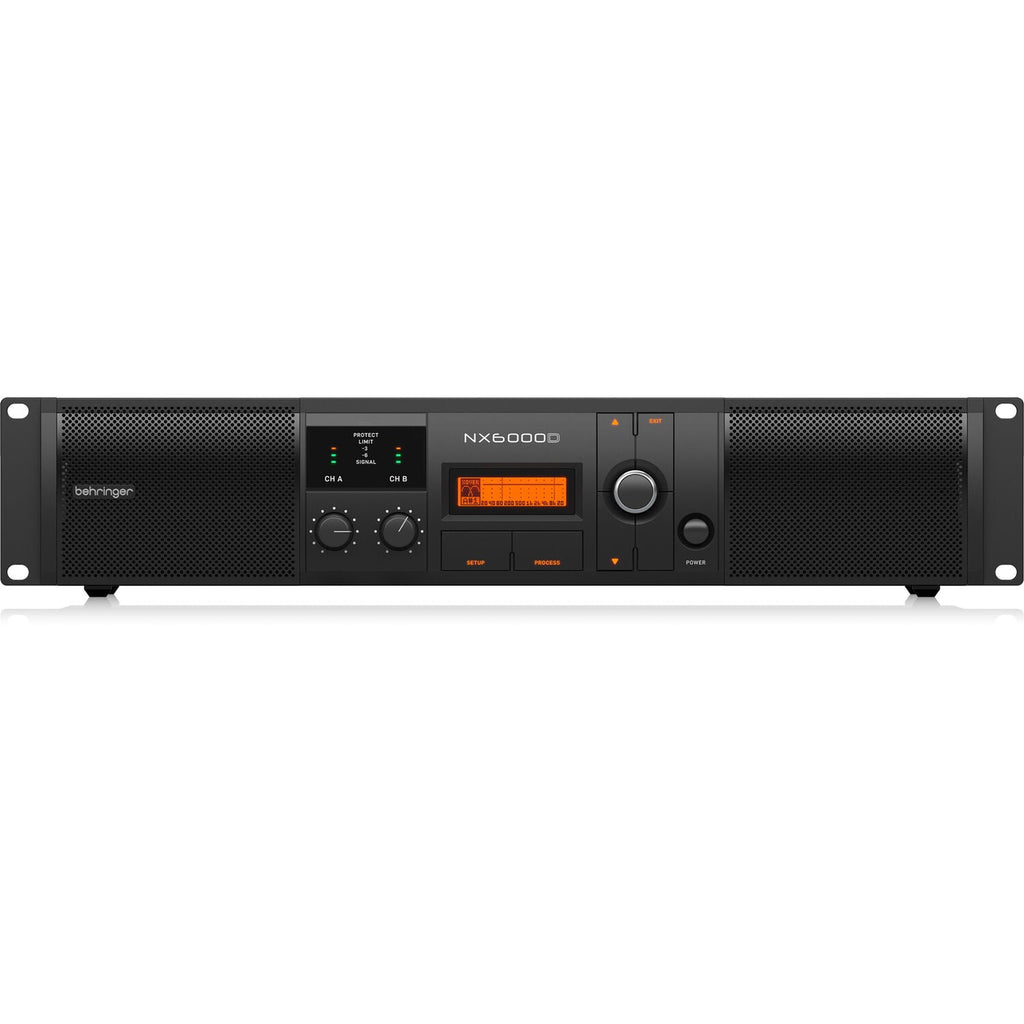 Behringer NX6000D 6000W 2-Channel Amplifier - MusicMarket