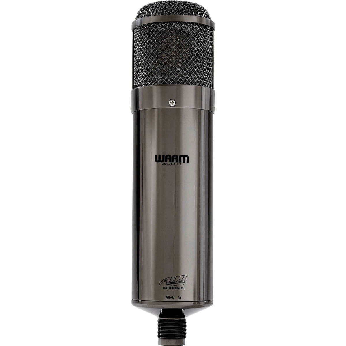 Warm Audio WA-47 Large-Diaphragm Tube Condenser Mic - Limited Edition Titanium - View 2 | MusicMarket