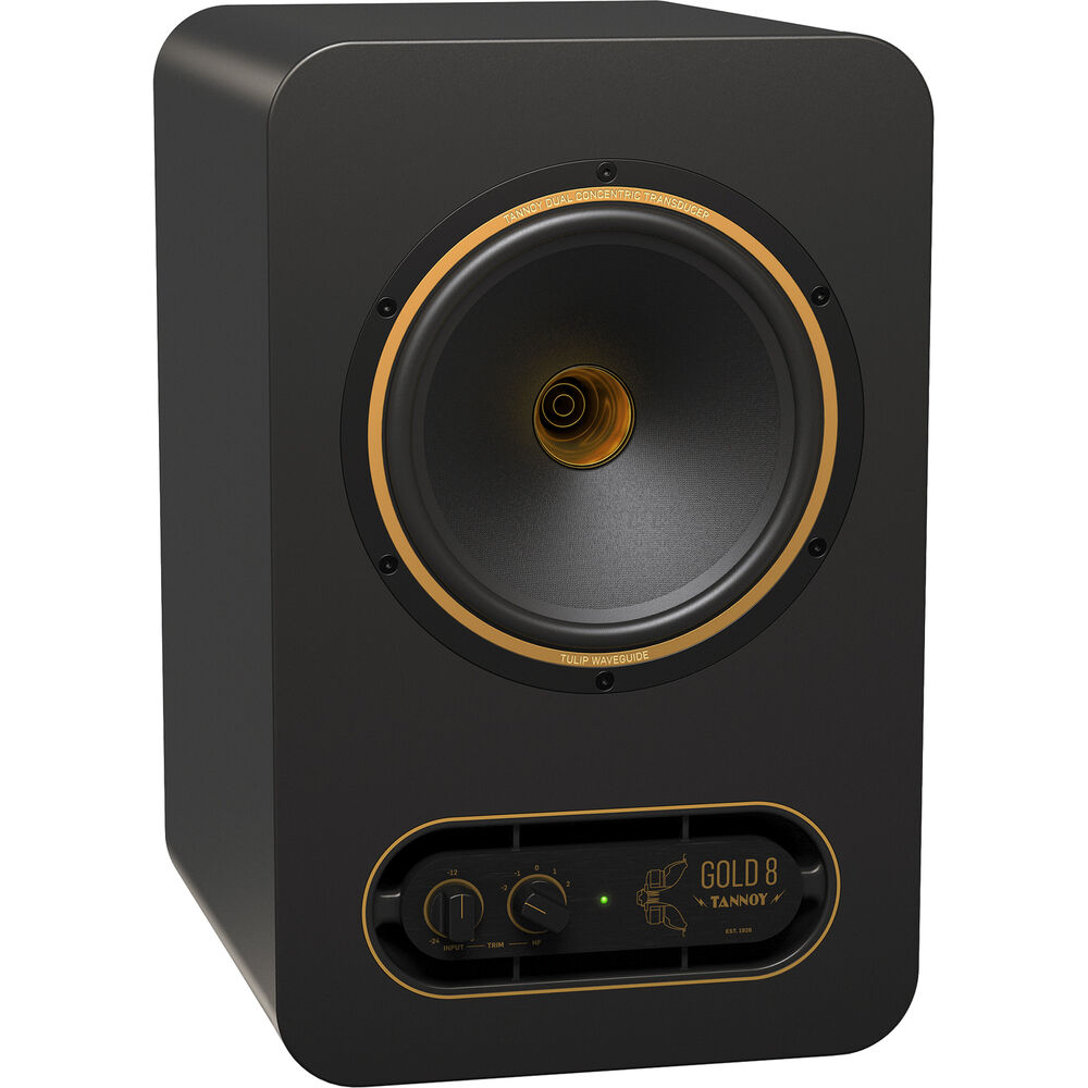 Tannoy GOLD 8 Dual Concentric 300W Bi-Amplified 8" Reference Monitor - View 2 | MusicMarket