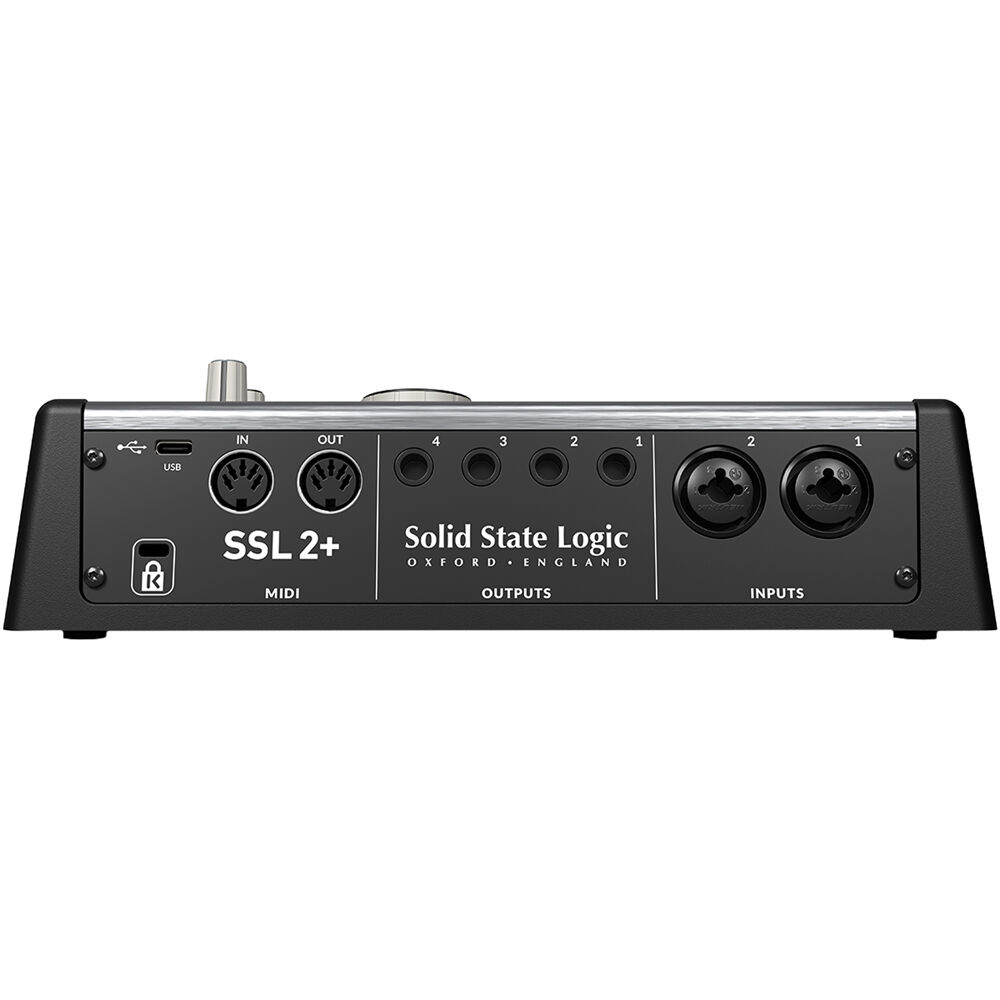 Solid State Logic SSL2+ MKII 2x4 USB-C Audio Interface - View 5 | MusicMarket
