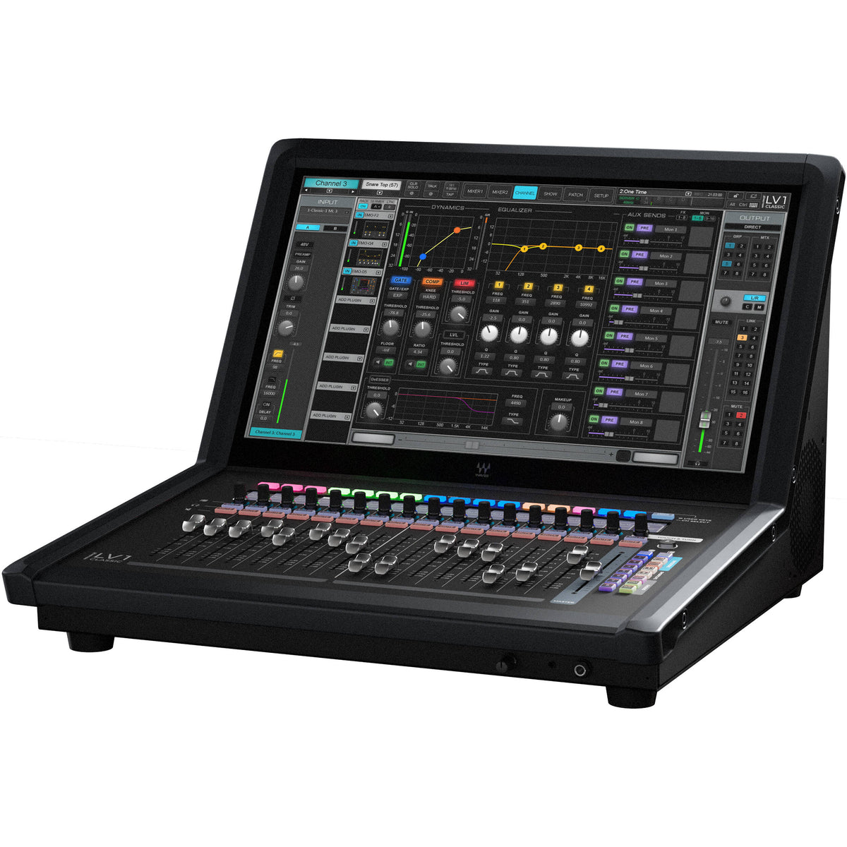 Waves eMotion LV1 Classic Live 64ch Mixing Console - View 2 | MusicMarket